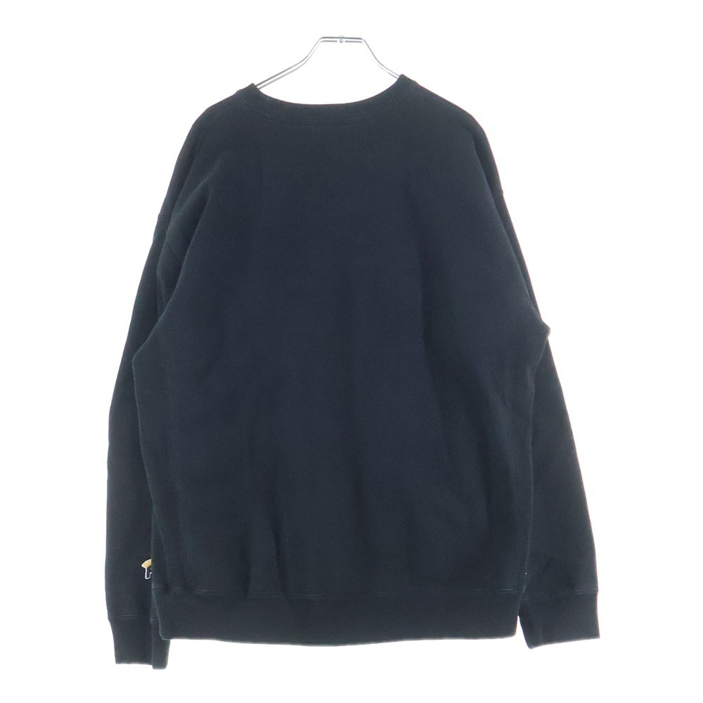 FAT(エフエーティー) クルーネックスウェット トレーナー ブラック F32120-SW04-AB