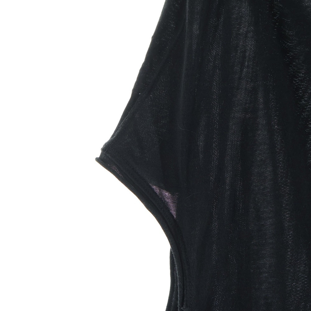 JULIUS(ユリウス) 22SS ヴィーナスカットソー ノースリーブTシャツ ブラック 777CUM23
