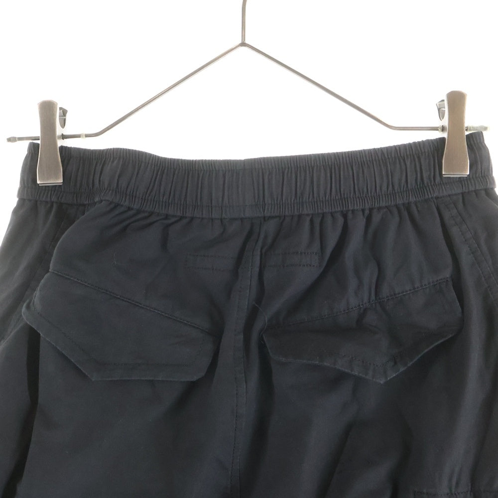JULIUS(ユリウス) CO/MO TYPEWRITER CLOTH ガスマスクカーゴパンツ ブラック 738PAM1