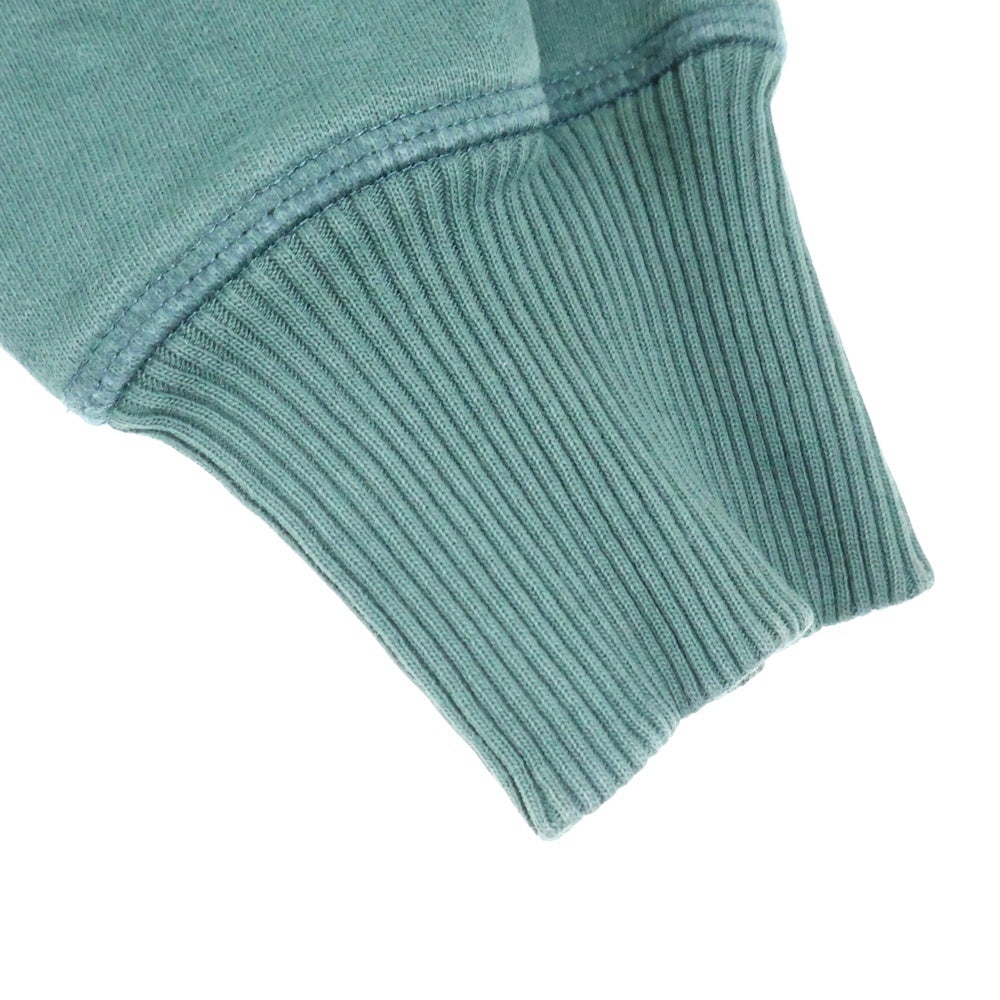 Acne Studios(アクネ ストゥディオズ) フロントロゴプリント 長袖スウェット クルーネック BI0138 グリーン