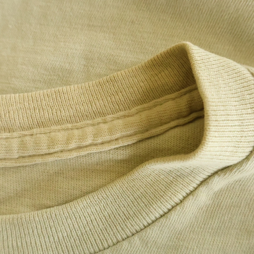 SUPREME(シュプリーム) 11SS ×THRASHER Logo Tee ×スラッシャー フロントロゴプリント 半袖Tシャツ カットソー ベージュ