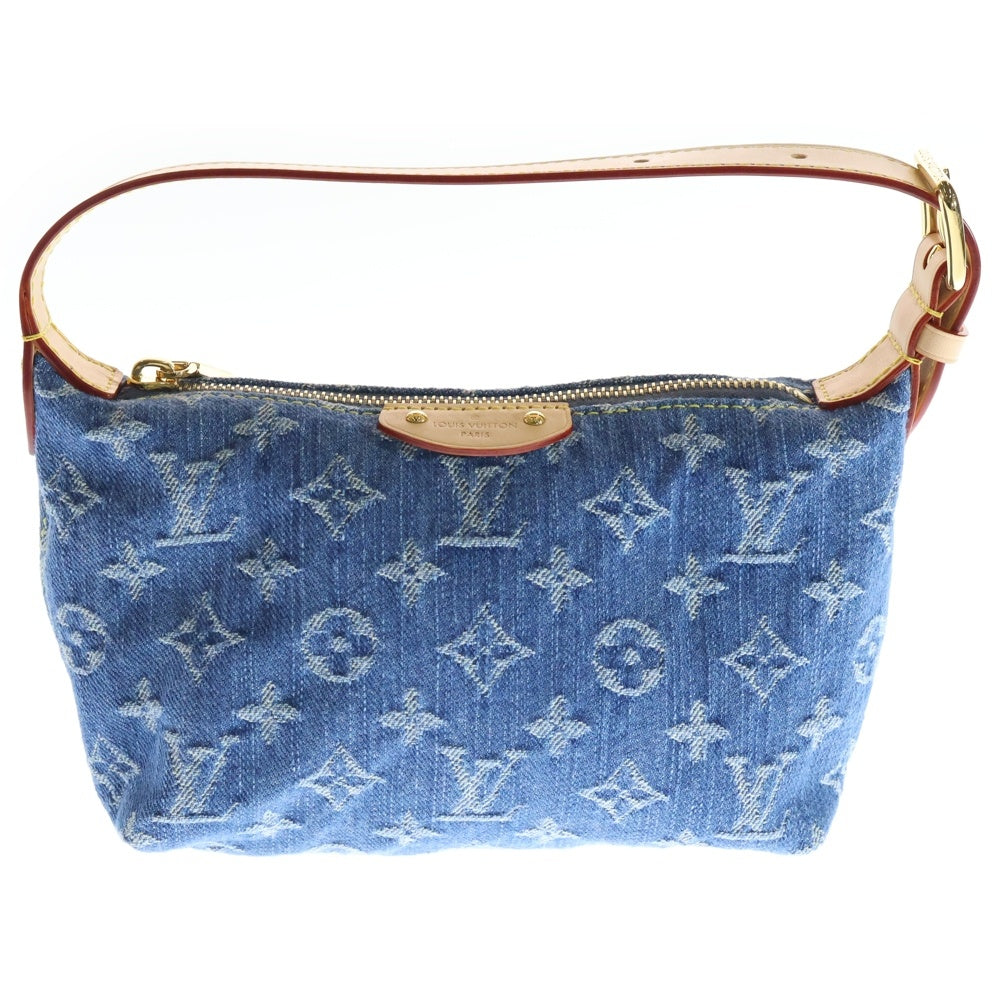 LOUIS VUITTON(ルイヴィトン) MONOGRAM DENIM POCHETTE HILLS モノグラム デニム ポシェット ヒルズ インディゴM82949 レディース