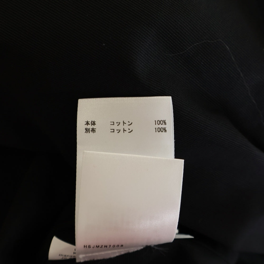 JIL SANDER(ジルサンダー) 7DAYS SHIRTS MONDAY セブンデイズシャツ バンドカラー ブラック JSYU600705MU244700A21