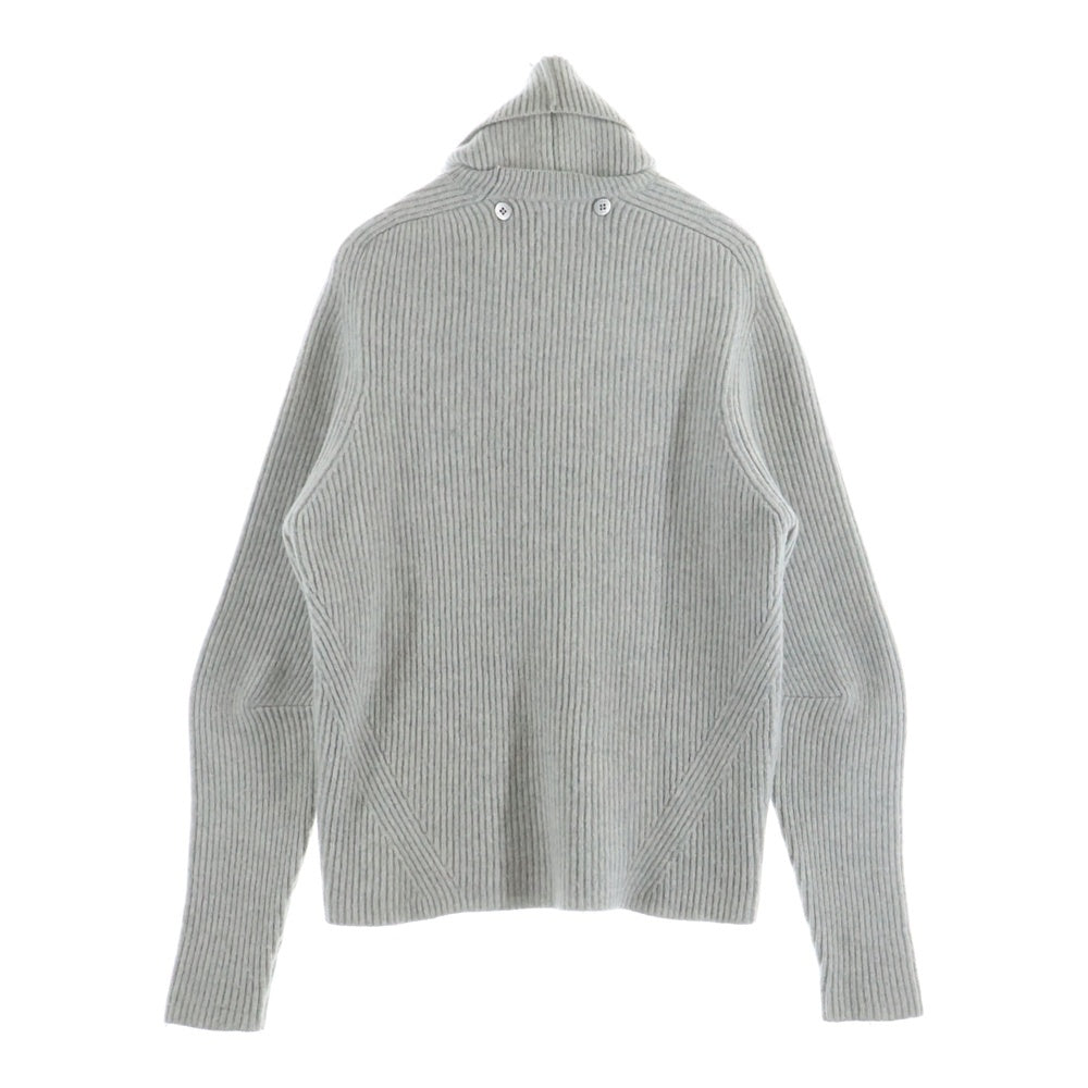 TOMWOOD(トムウッド) カシミア混 2WAYリブニット グレー 21308 レディース