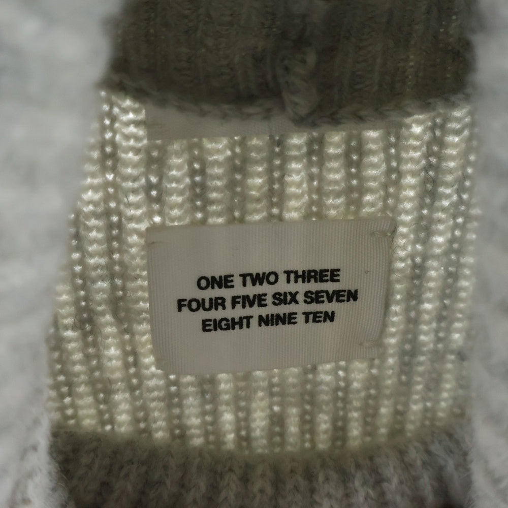 TOMWOOD(トムウッド) カシミア混 2WAYリブニット グレー 21308 レディース