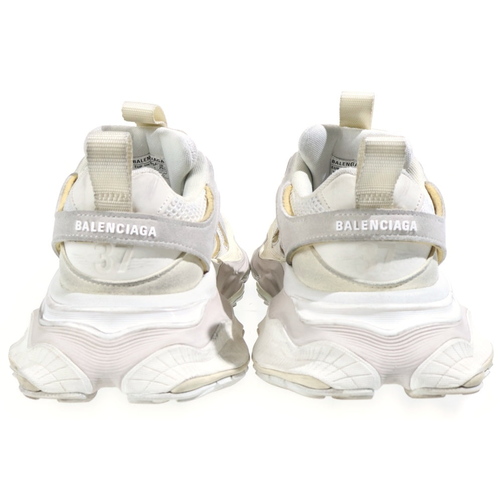 BALENCIAGA(バレンシアガ) 24SS Cargo Reduced Suede カーゴリデュース スウェード ローカットスニーカー ホワイト 24.5cm 785756