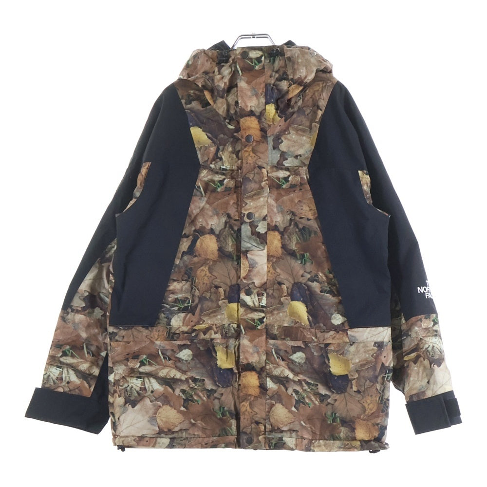 SUPREME(シュプリーム) 16AW ×THE NORTH FACE MOUNTAIN LIGHT JACKET LEAVES マウンテン ライト ジャケット リーブス 枯れ葉 ブラウン NP51601I