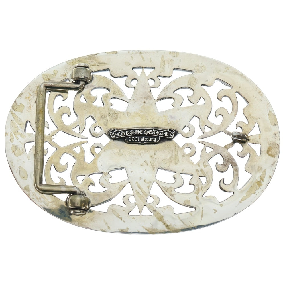 CHROME HEARTS(クロムハーツ) BUCKL OVAL EXLG STAR XL バックルオーバル エクストララージ シルバー