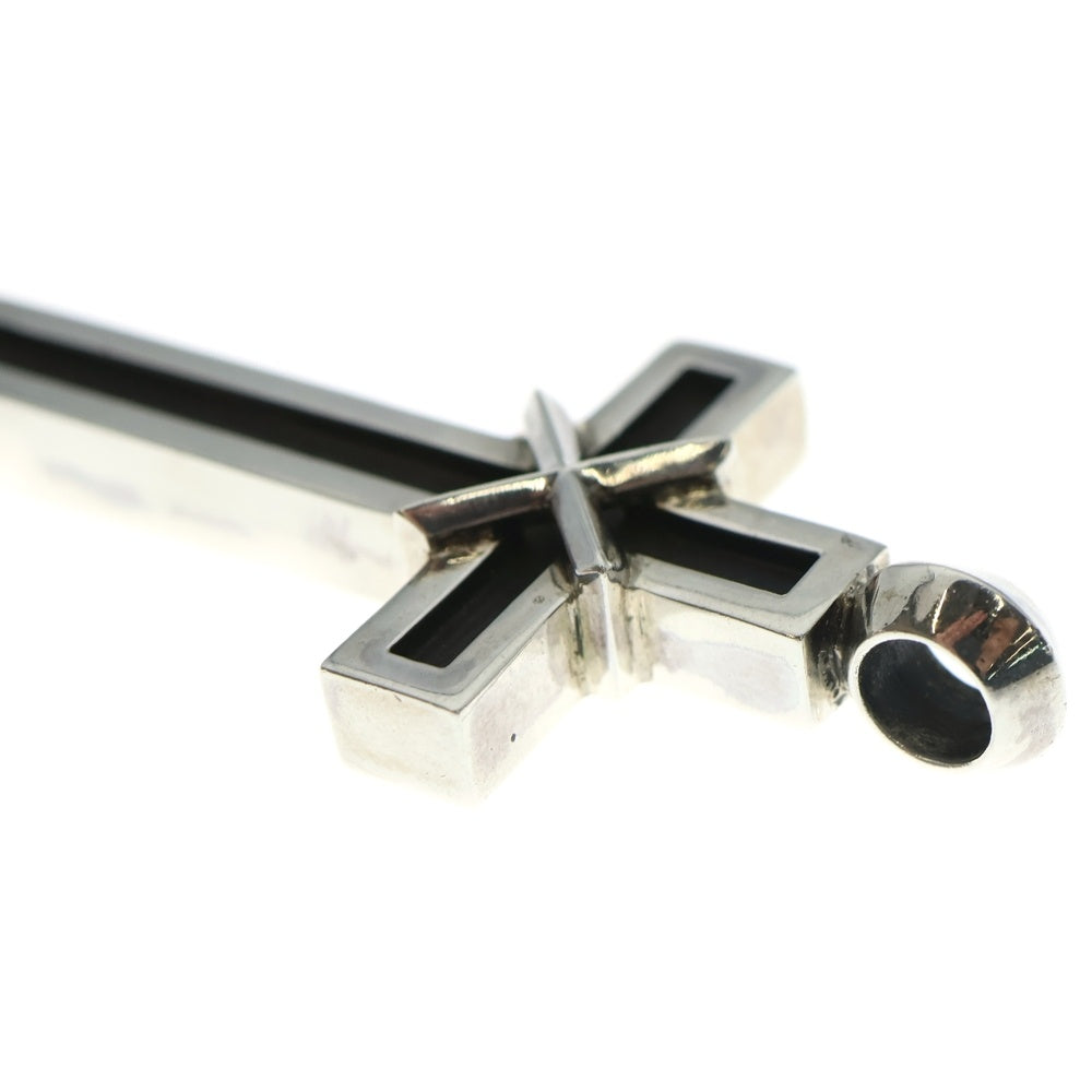 CHROME HEARTS(クロムハーツ) MAPPLE THORPE CRS LG メイプルソープ スモール クロスペンダントトップ シルバー BCA289