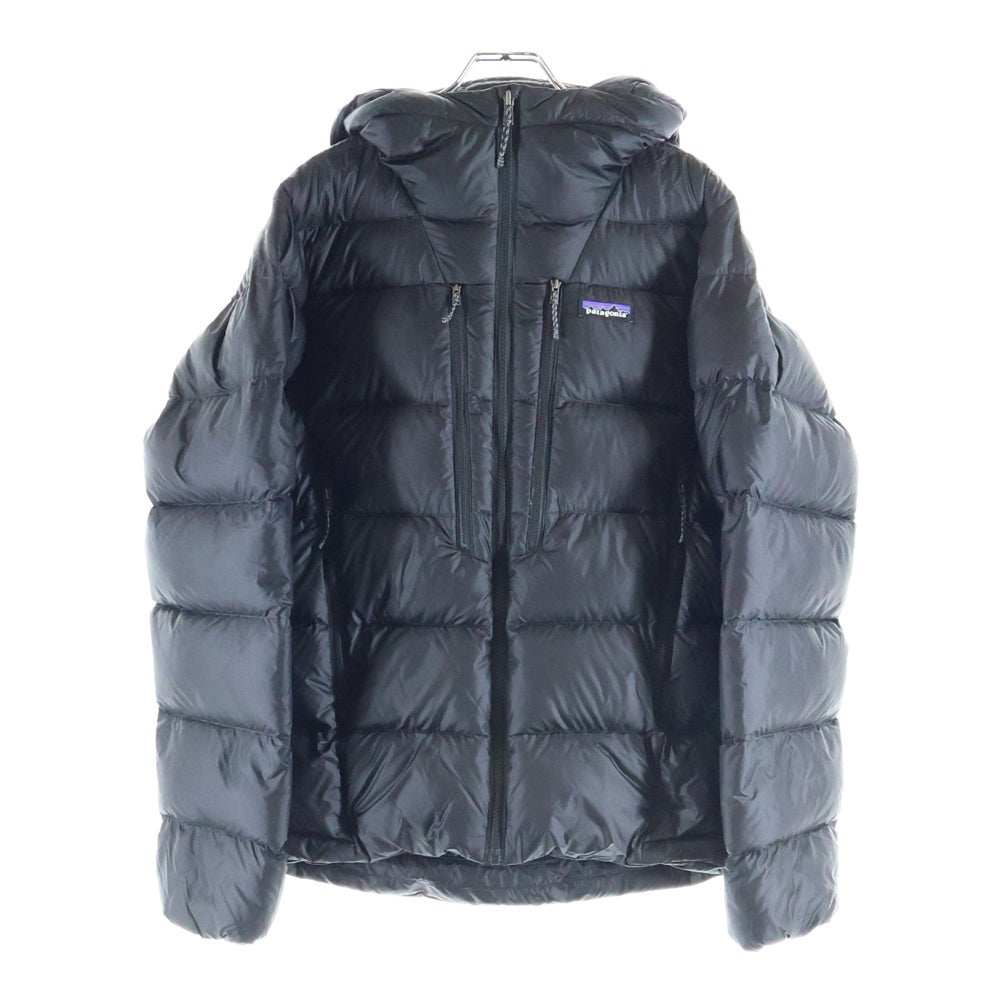 PATAGONIA(パタゴニア) FITZ ROY DOWN HOODY STY85500 フィッツロイ ダウンジャケット ジップアップ ブラック