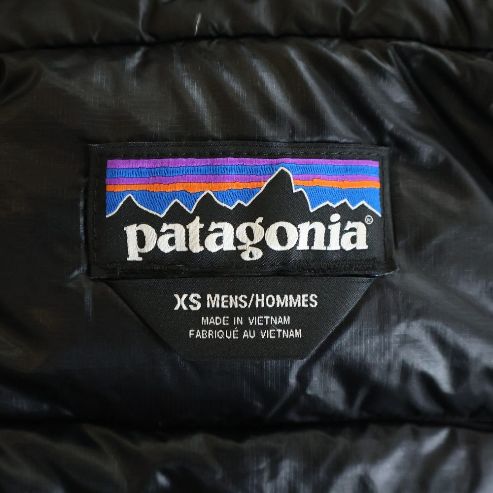 PATAGONIA(パタゴニア) FITZ ROY DOWN HOODY STY85500 フィッツロイ ダウンジャケット ジップアップ ブラック