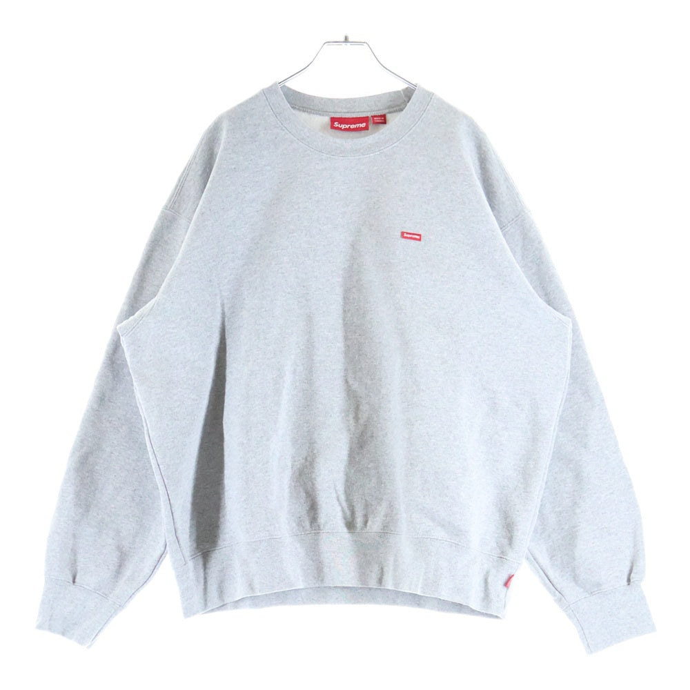 SUPREME(シュプリーム) 24SS Small Box Crewneck Heather Grey