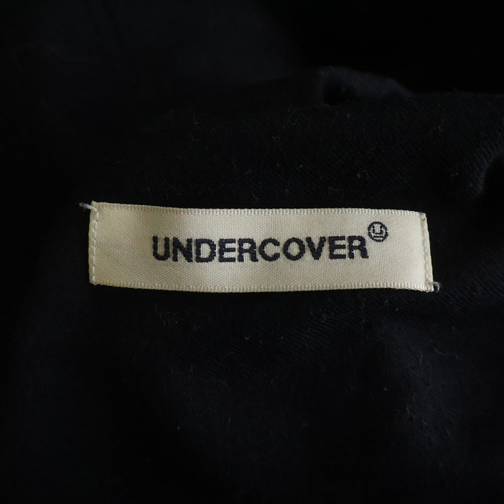 UNDERCOVER(アンダーカバー) 24SS PRE-COLLECTION UP1D4502 シンセティックレザー ショートパンツ ブラック