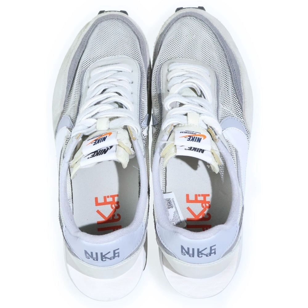 NIKE(ナイキ) ×SACAI LD WAFFLE LDワッフル ローカットスニーカー グレー/ホワイト US9.5/27.5cm BV0073-100