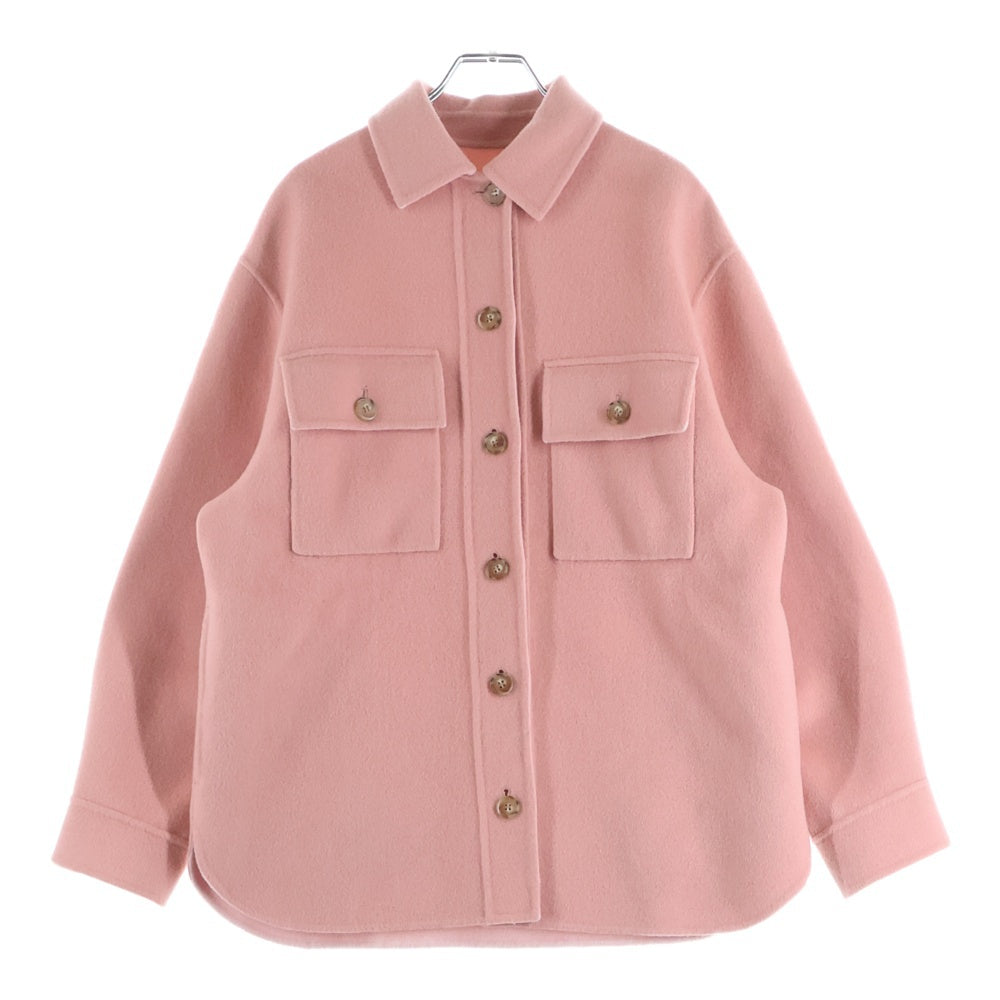 MAISON KITSUNE(メゾンキツネ) DOUBLE FACE JACKET ダブルフェイスジャケット ウール ピンク
