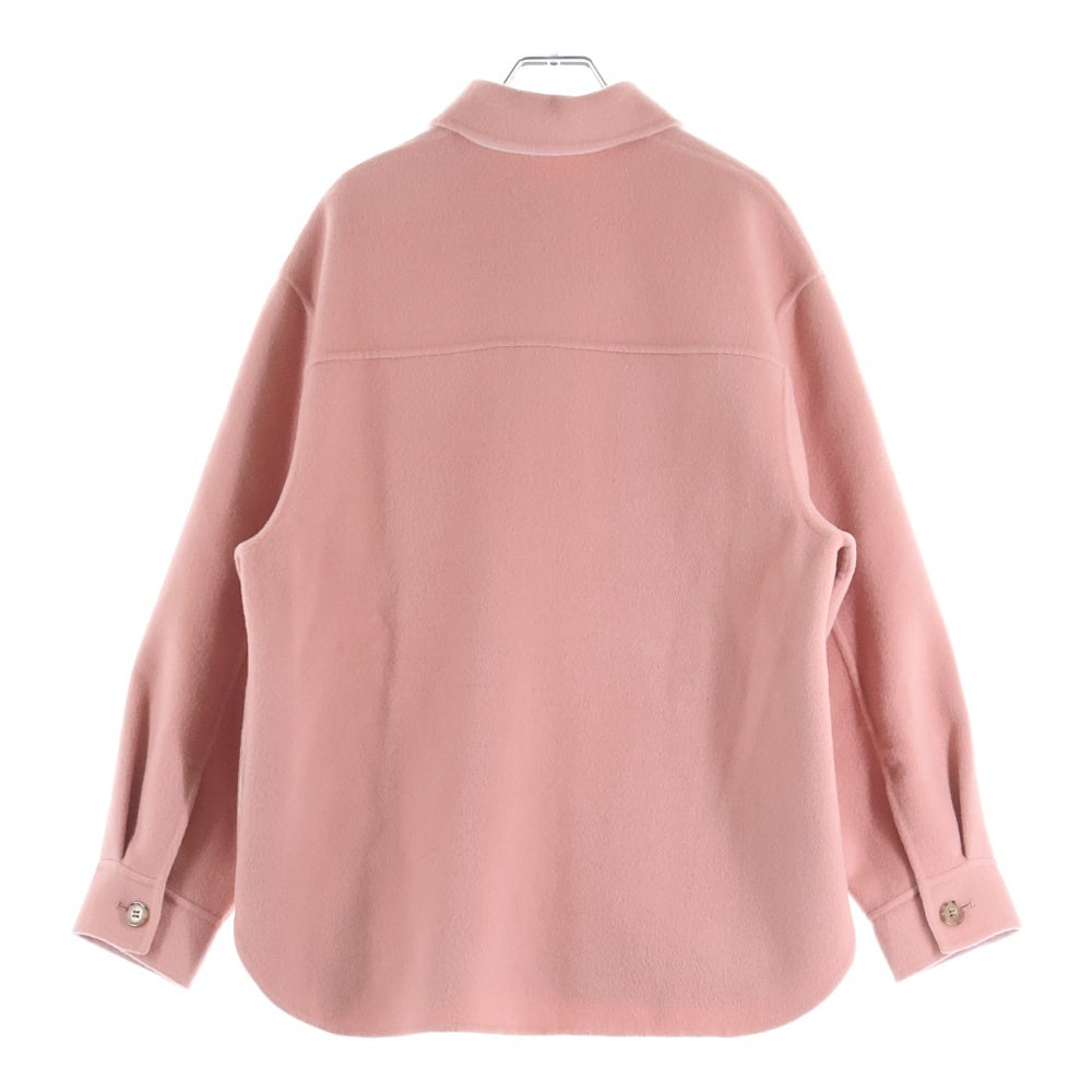 MAISON KITSUNE(メゾンキツネ) DOUBLE FACE JACKET ダブルフェイスジャケット ウール ピンク