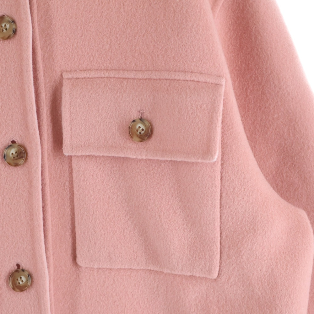 MAISON KITSUNE(メゾンキツネ) DOUBLE FACE JACKET ダブルフェイスジャケット ウール ピンク