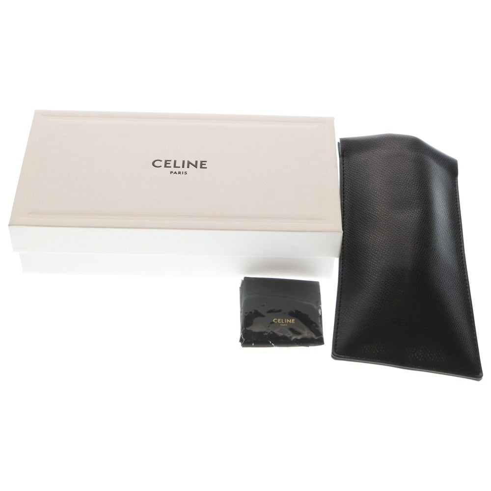 CELINE(セリーヌ) ブランドロゴ スクエアサングラス アイウェア ブラック CL40085I