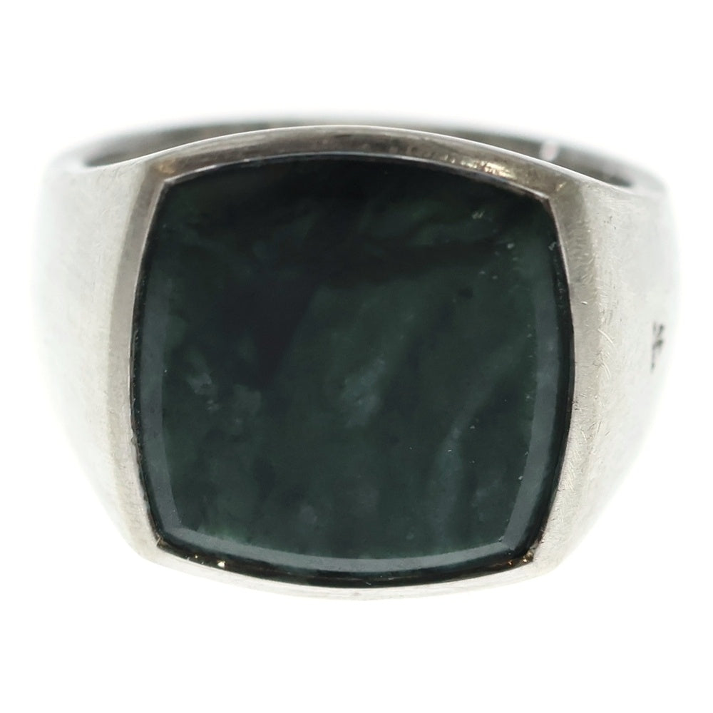 TOMWOOD(トムウッド) Cushion Green Marble クッション グリーン マーブル シルバー リング
