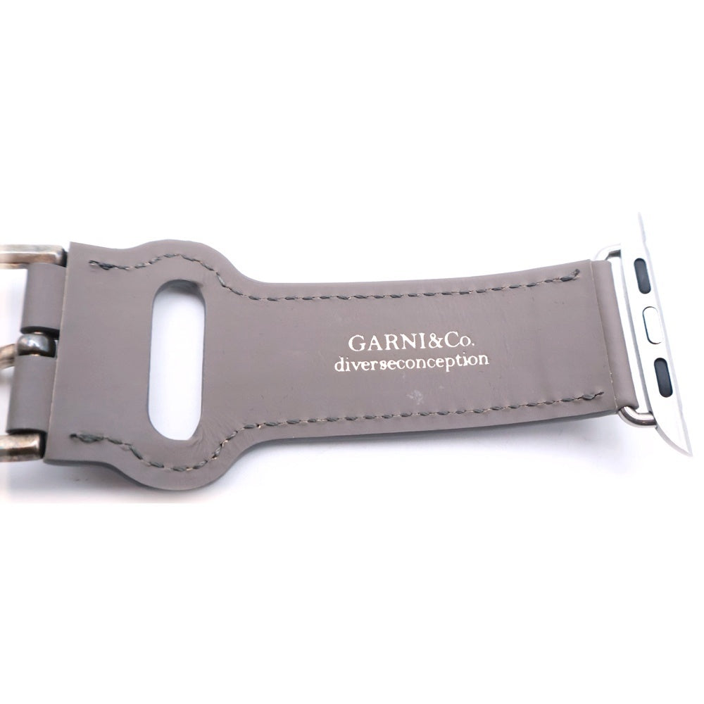 GARNI(ガルニ) Rubber Smart Band Apple Watch専用レザーバンド グレー