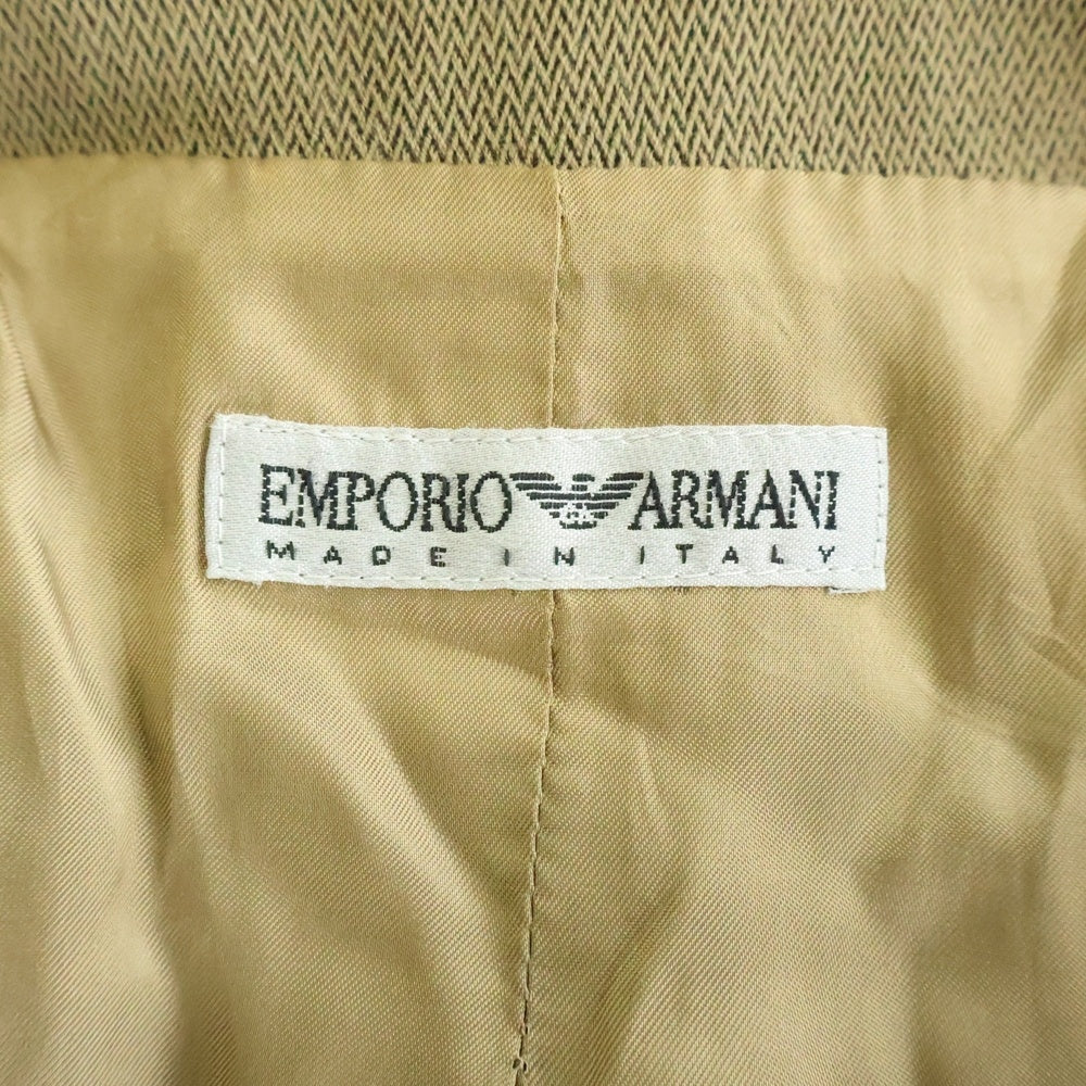ARMANI(アルマーニ) 90s イタリア製 バージンウール テーラードジャケット ベージュ