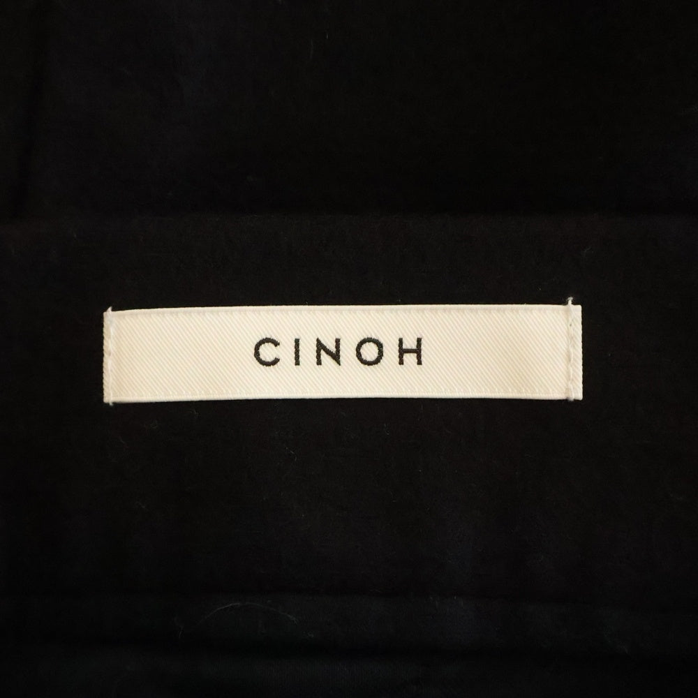 CINOH(チノ) スリムテーパードパンツ スラックス C1516AWPA08 ブラック レディース