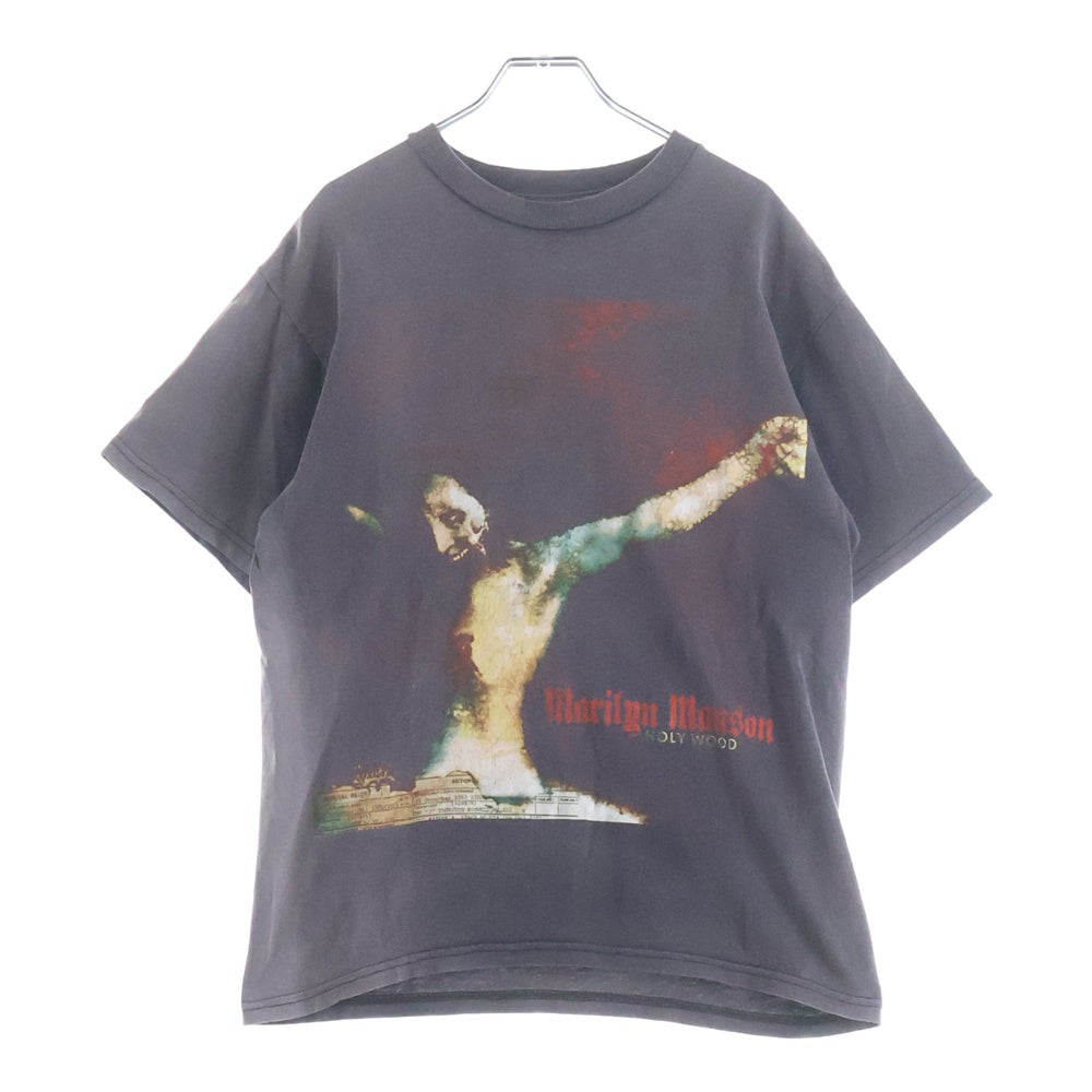 VINTAGE(ヴィンテージ) 00s MARILYN MANSON HOLY WOOD マリリンマンソンホーリーウッド Tシャツ 半袖カットソー ブラック