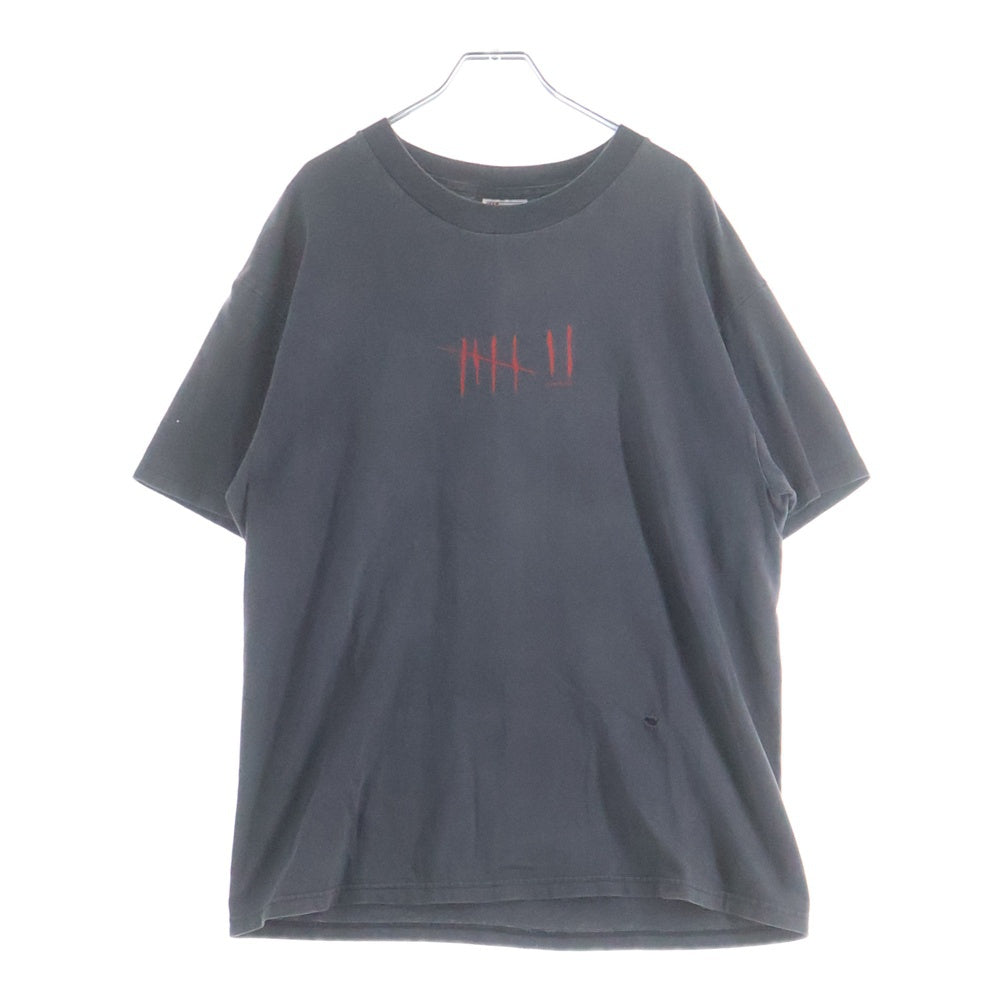 VINTAGE(ヴィンテージ) 00s SE7EN S/S TEE セブン フロントプリント クルーネック半袖Tシャツ ブラック