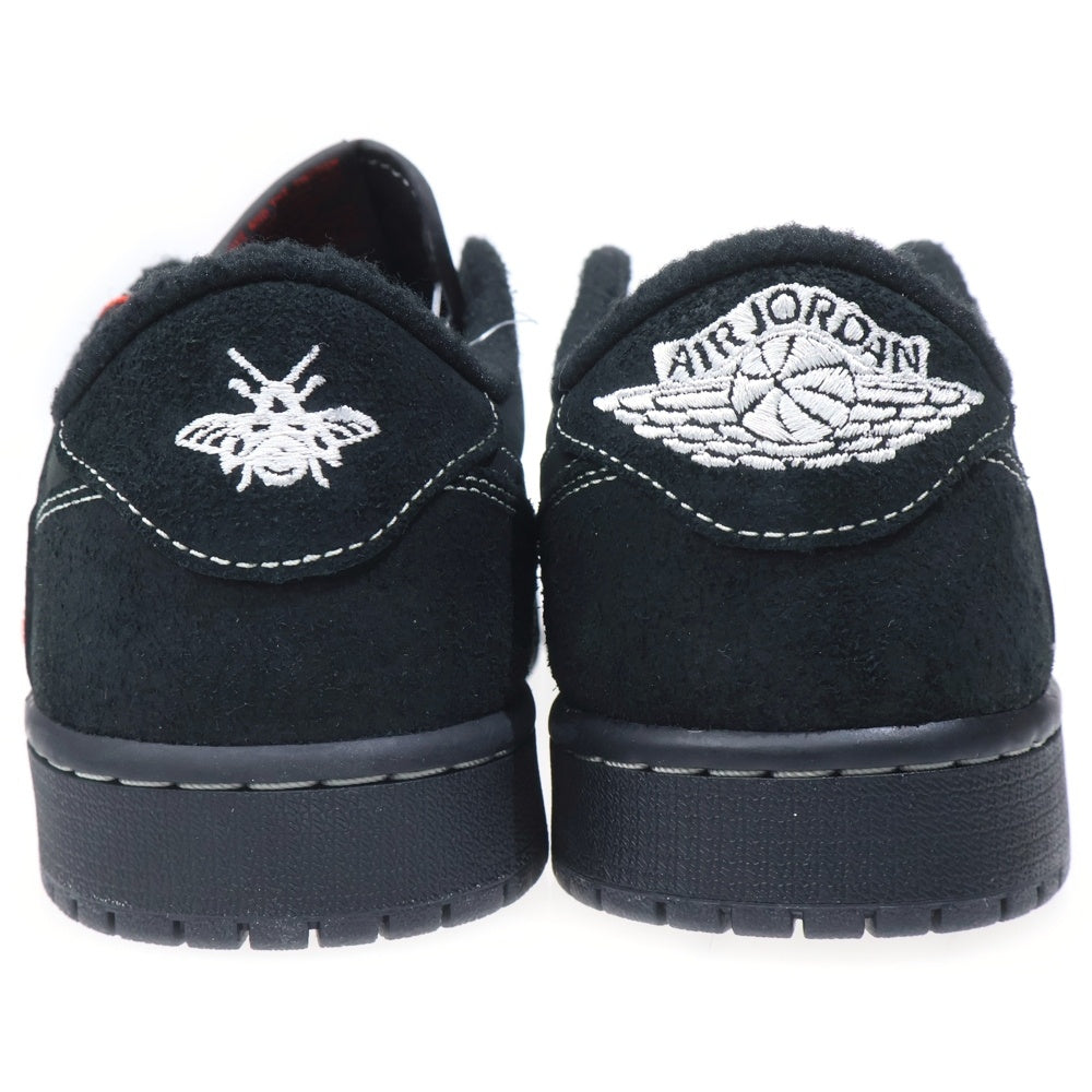 NIKE(ナイキ) ×Travis Scott Air Jordan 1 Low OG SP Black Phantom DM7866-001 ×トラヴィススコット エアジョーダン1 ロー OG SP ローカットスニーカー