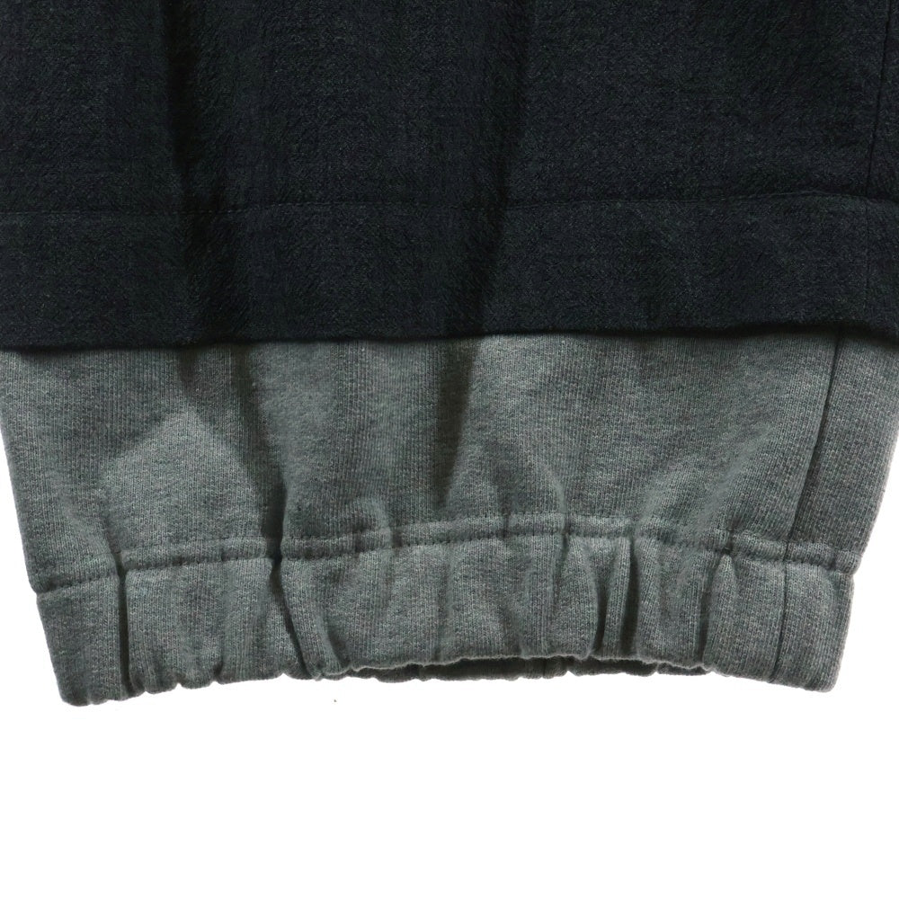 MAISON MIHARAYASUHIRO(メゾンミハラヤスヒロ) 25AW Mix Layered Wool Pants ミックスレイヤードウールパンツ グレー J15PT132