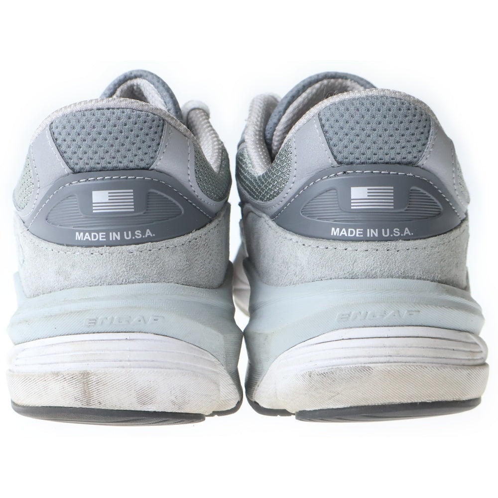 New Balance(ニューバランス) 990V6 メッシュ ローカットスニーカー グレー US9.5/27.5cm M990GL6