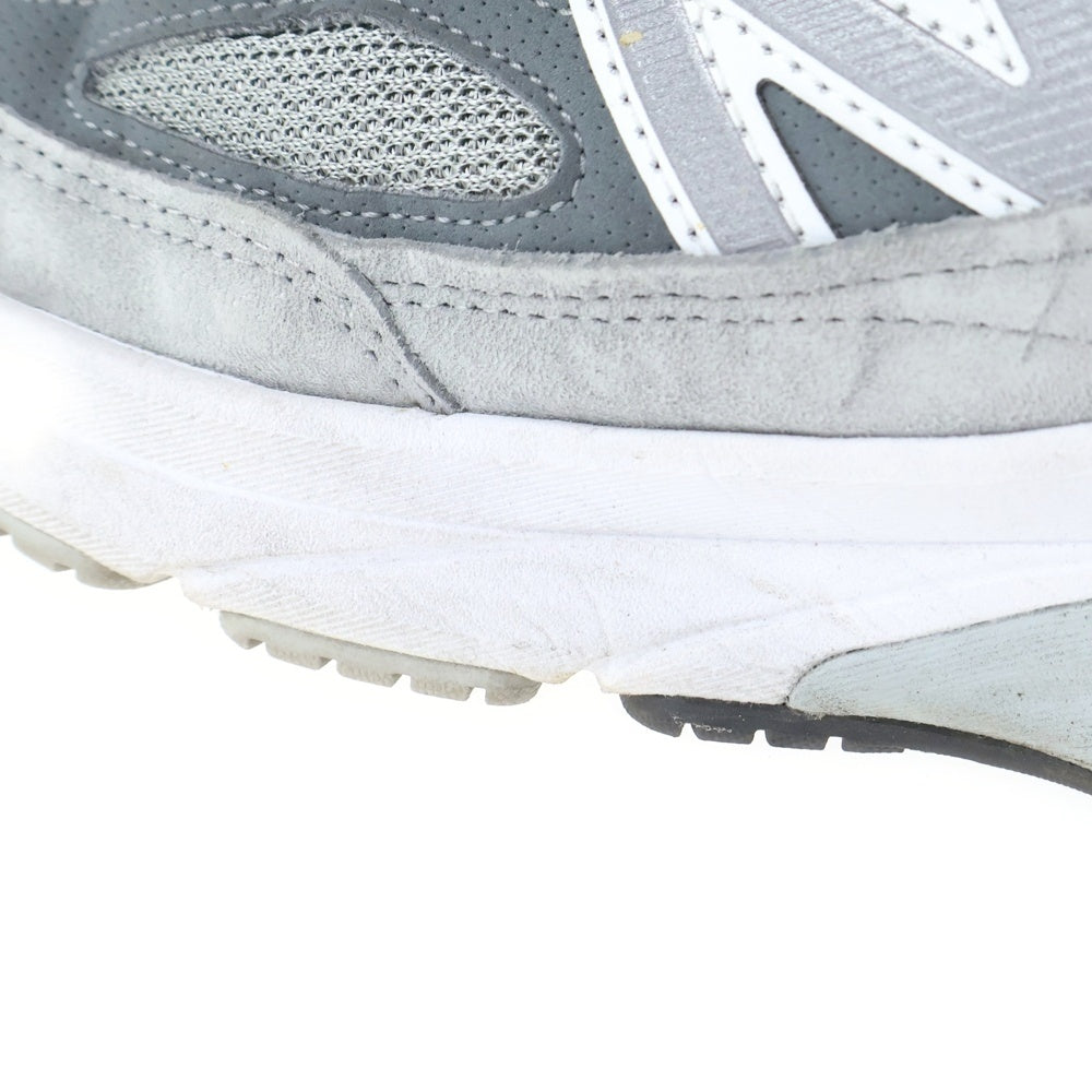 New Balance(ニューバランス) 990V6 メッシュ ローカットスニーカー グレー US9.5/27.5cm M990GL6