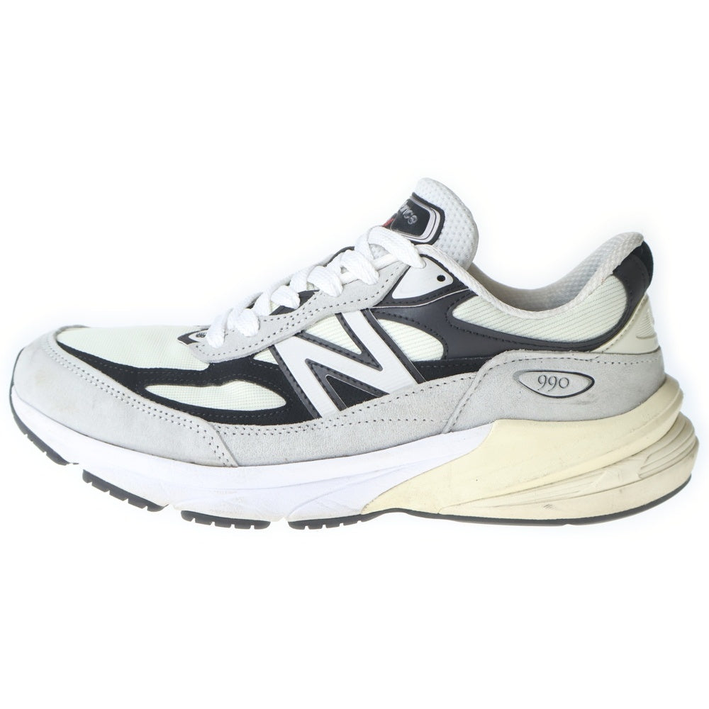 New Balance(ニューバランス) 990V6 ローカットスニーカー シューズ U990TG6 ブラック/ホワイト/グレー US9.5/27.5cm