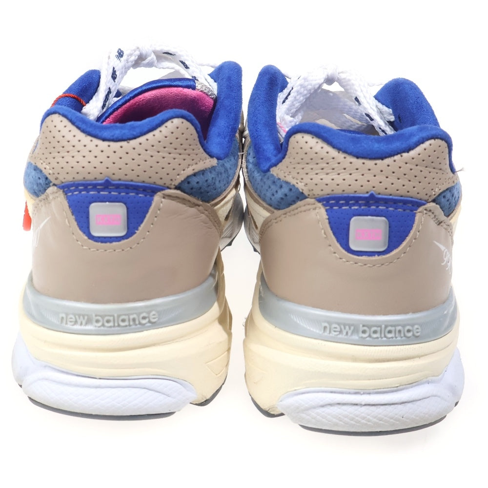 New Balance(ニューバランス) ×KITH M990KH3 DAYTONA キス 990V3 デイトナ ローカットスニーカーシューズ ベージュ/ブルー US9.5/27.5cm