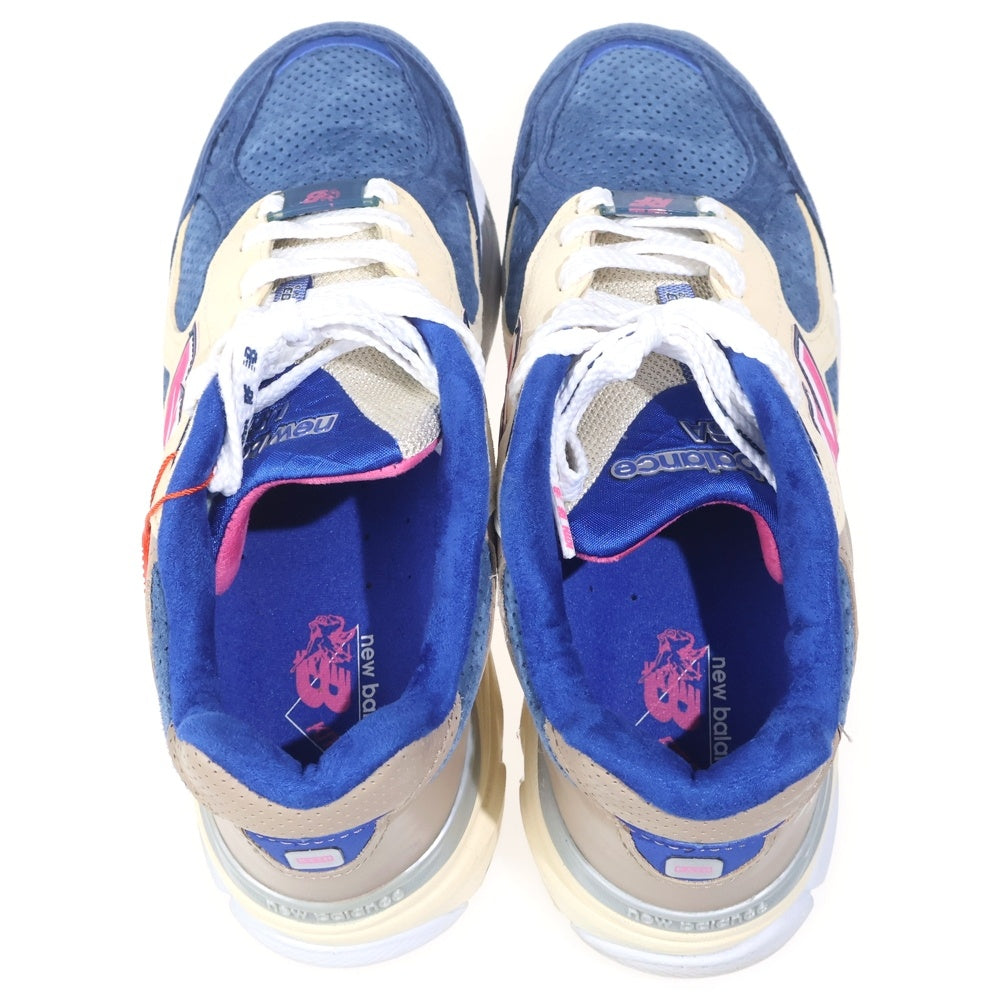 New Balance(ニューバランス) ×KITH M990KH3 DAYTONA キス 990V3 デイトナ ローカットスニーカーシューズ ベージュ/ブルー US9.5/27.5cm