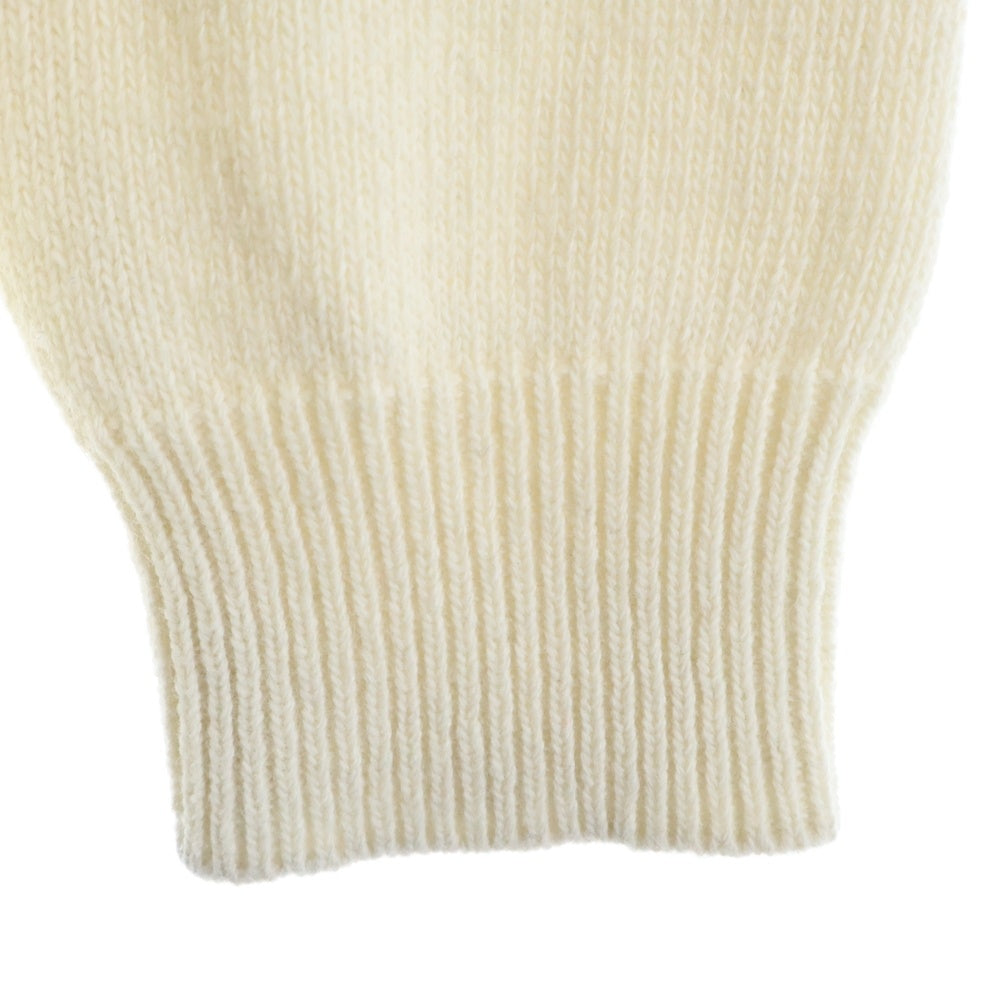 STONE ISLAND(ストーンアイランド) ロゴワッペン ウール クルーネック ニットセーター 7715508A3 アイボリー