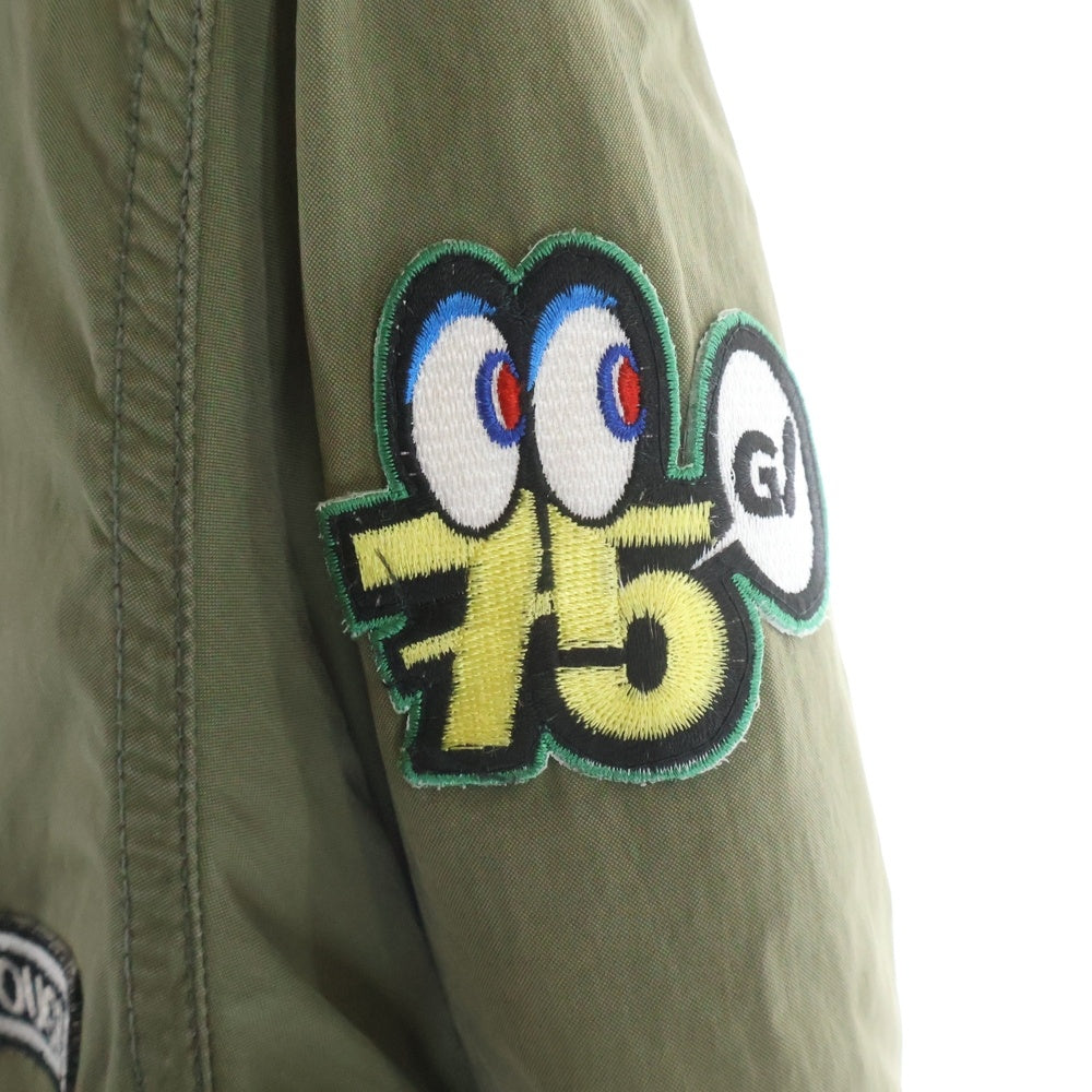 GOODENOUGH(グッドイナフ) 15AW ×ALPHA グッドイナフ25周年モッズコート 復刻 カーキ