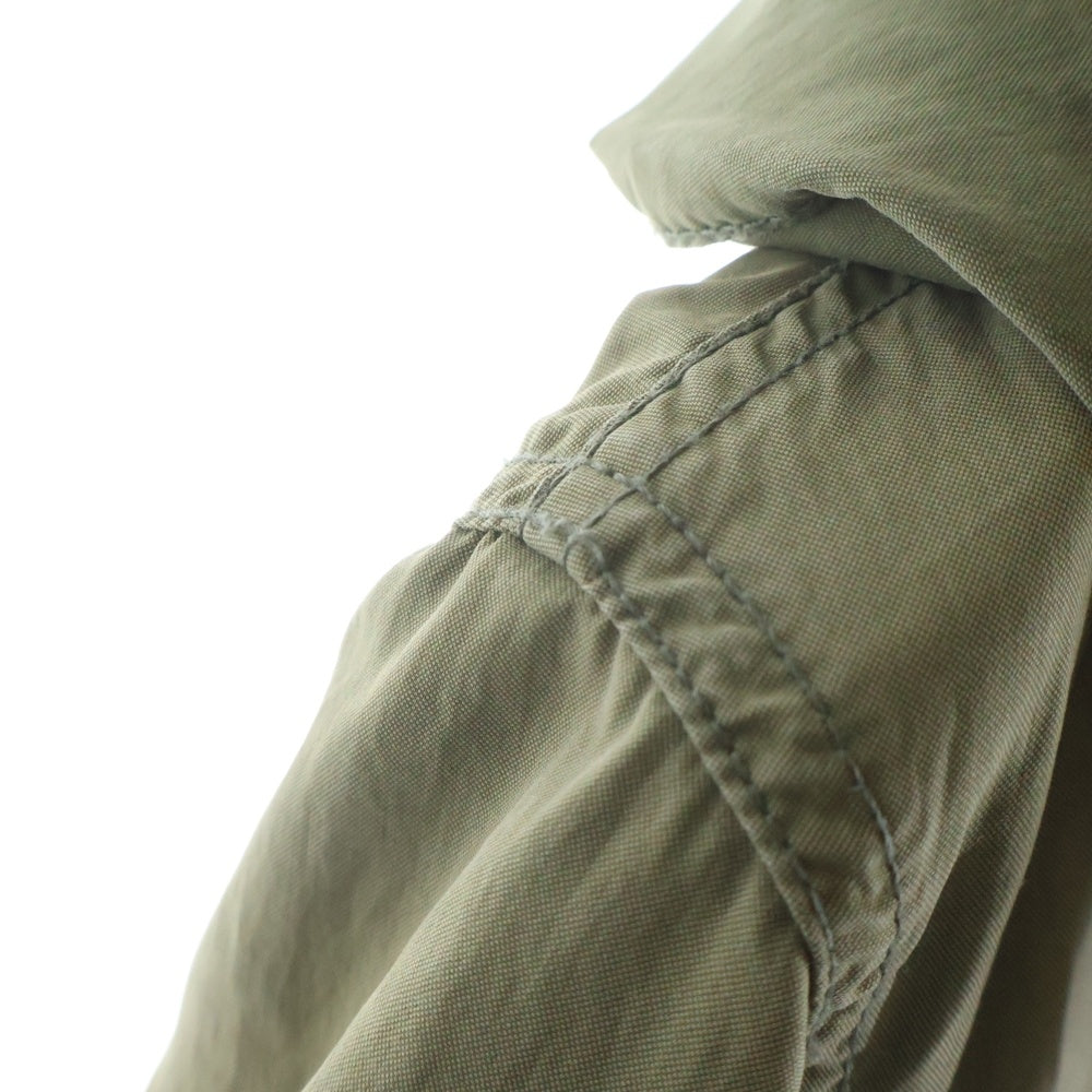 GOODENOUGH(グッドイナフ) 15AW ×ALPHA グッドイナフ25周年モッズコート 復刻 カーキ