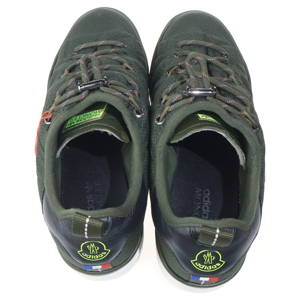MONCLER(モンクレール) × adidas Campus Olive Night/Solar Yellow IE5190 × アディダス キャンパス ローカットスニーカーオリーブナイト/ソーラーイエロー US7/25.0cm