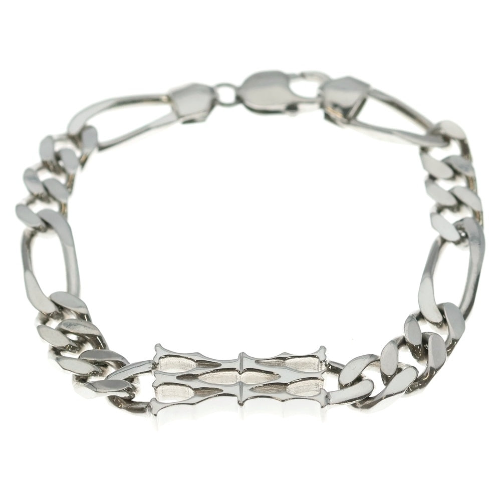 WACKO MARIA(ワコマリア) ×CAREERING BRACELET WM-CR-BL01 ×キャリアリング チェーンブレスレット シルバー