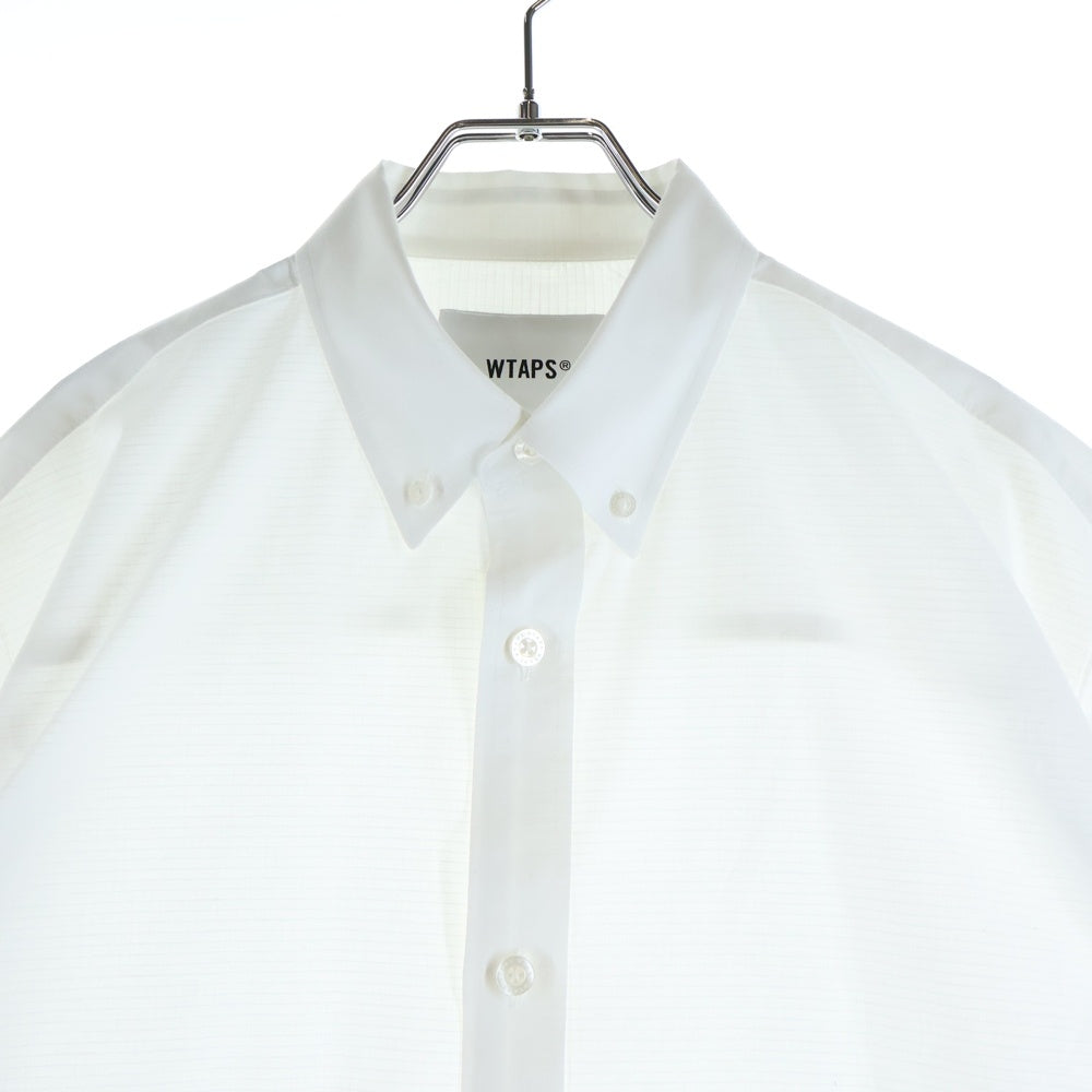WTAPS(ダブルタップス) 25SS RIPSTOP COOLMAX 251TQDT-SHM06 リップストップ クールマックス 半袖シャツ ホワイト