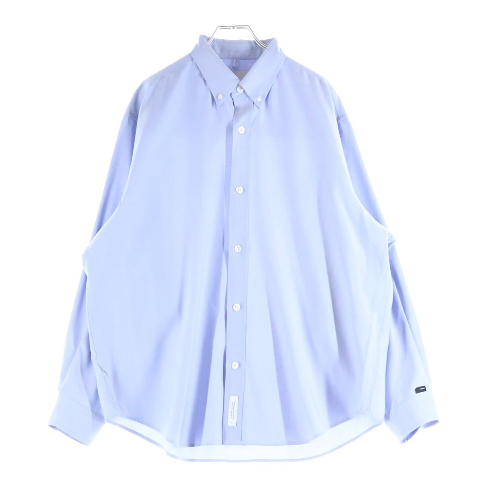 WTAPS(ダブルタップス) 24SS LS POLY OXFORD 241TQDT-SHM02 ロングスリーブ オックスフォード長袖シャツ ブルー