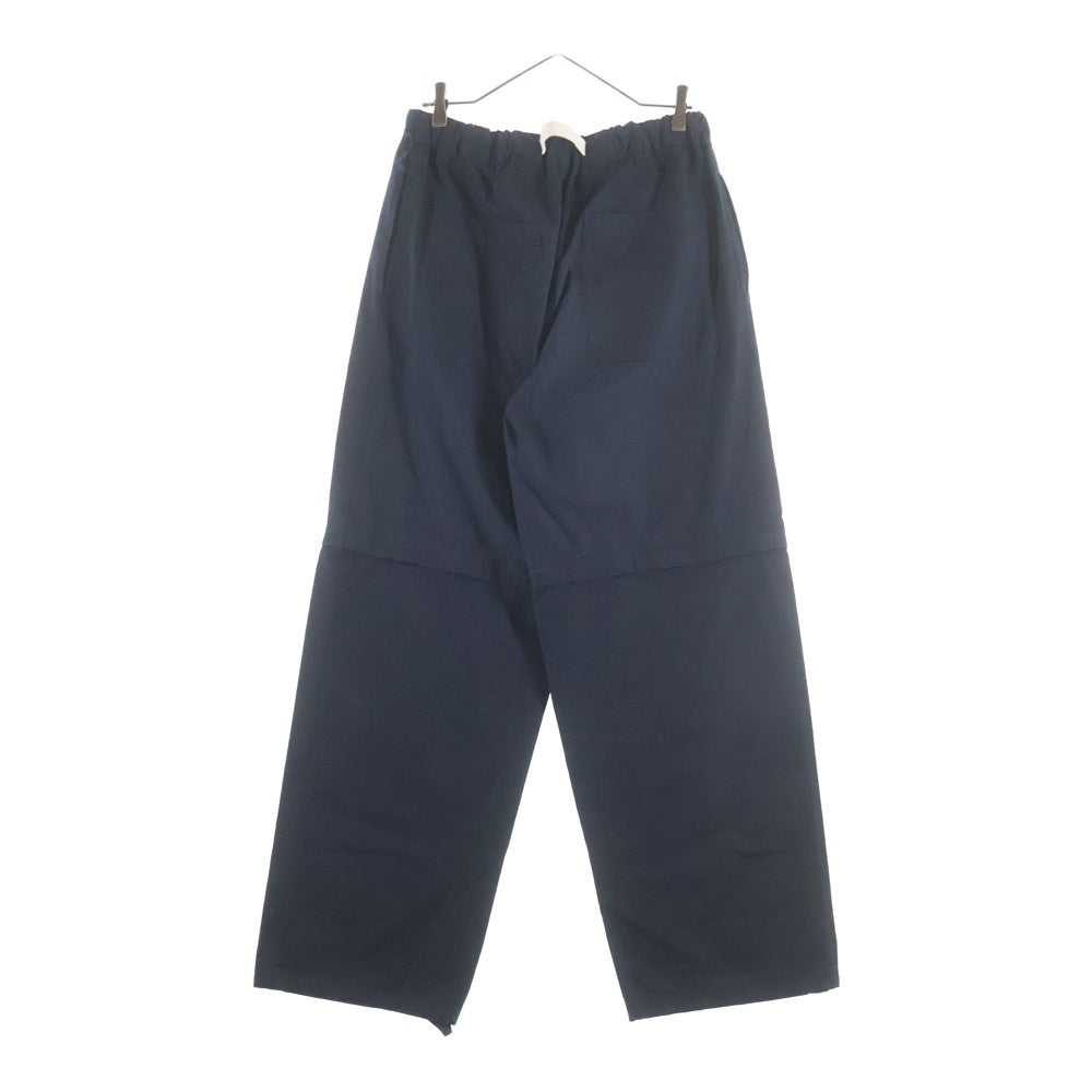 JIL SANDER +(ジルサンダープラス) 22AW Relaxed Fit Long Pants リラックスフィットロングパンツ ブラック J47KA0008
