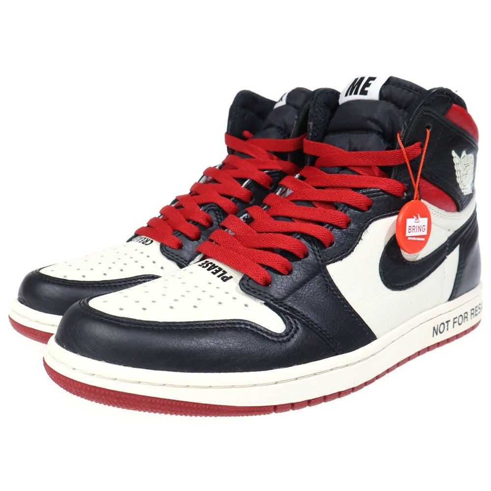 NIKE(ナイキ) AIR JORDAN 1 HIGH RETRO NOT FOR RESALE エアジョーダン1 レトロ ノット フォー リセール ハイカットスニーカー US10/28cm 861428-106