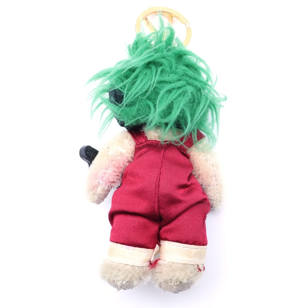 PRADA(プラダ) ベアトリック ベアー クマ キーホルダー チャーム キーリング ブラウン/グリーン レディース
