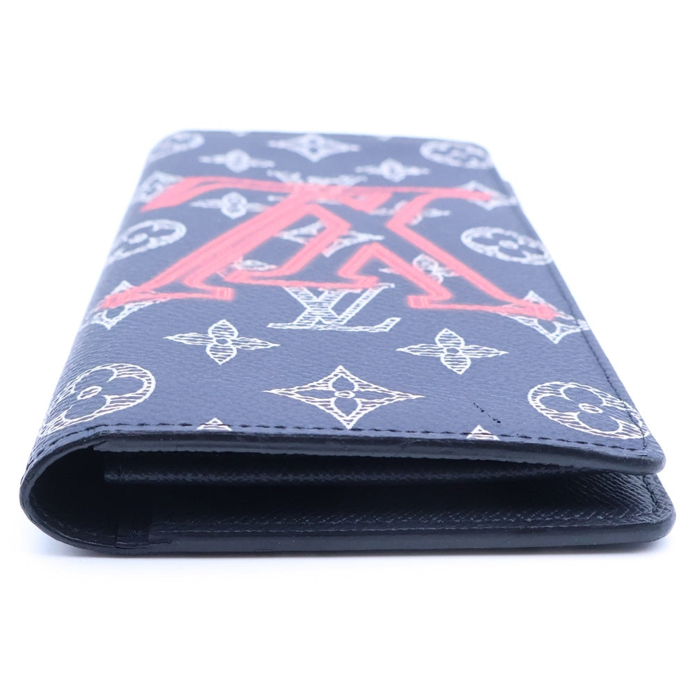 LOUIS VUITTON(ルイヴィトン) モノグラムインク ポルトフォイユブラザアップサイドダウン ロングウォレット 長財布 ネイビー M62893