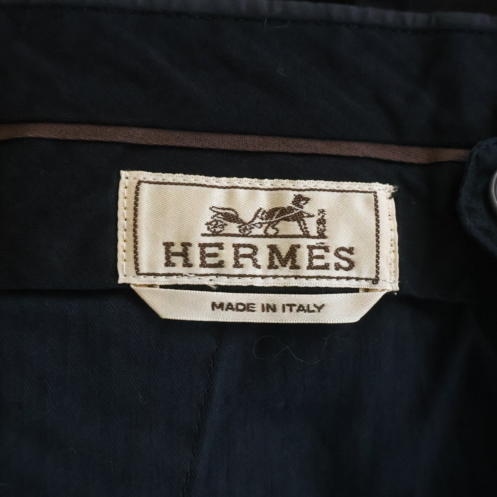 HERMES(エルメス) Trousers トラウザーズパンツ ネイビー 535205HA6340