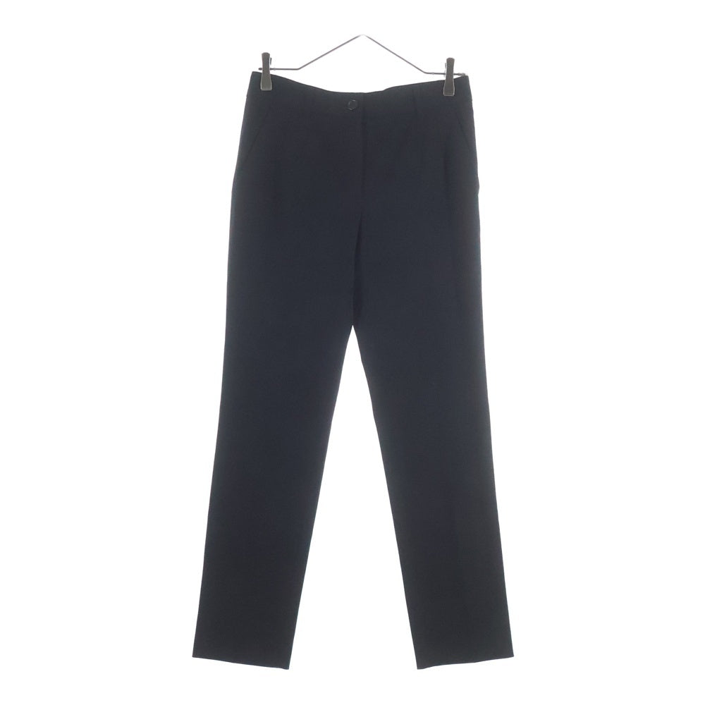 DOLCE & GABBANA(ドルチェアンドガッバーナ) Wool Pants ウールパンツ スラックス ブラック FTAMUT FUCCS