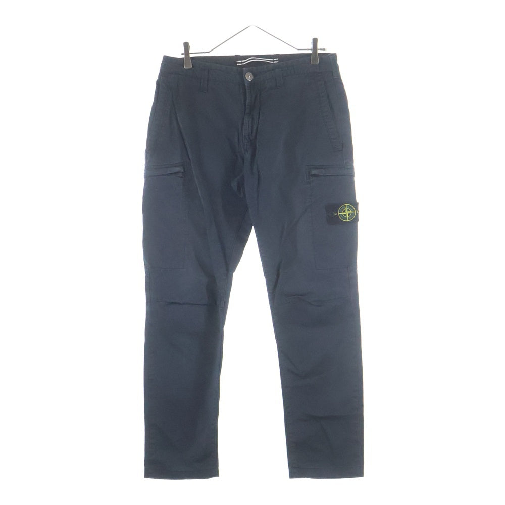 STONE ISLAND(ストーンアイランド) 14AW TYPE SK Cargo Pants ロゴワッペン カーゴパンツ ネイビー 691532413