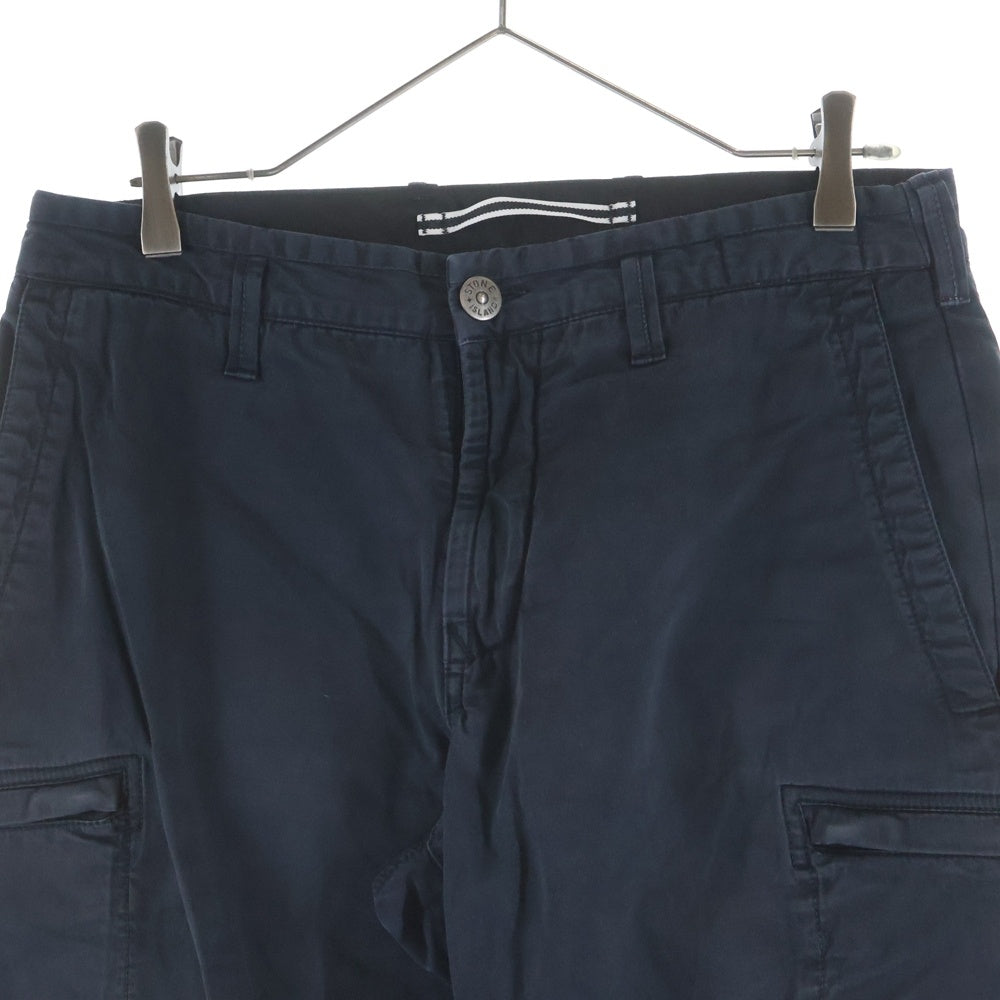 STONE ISLAND(ストーンアイランド) 14AW TYPE SK Cargo Pants ロゴワッペン カーゴパンツ ネイビー 691532413